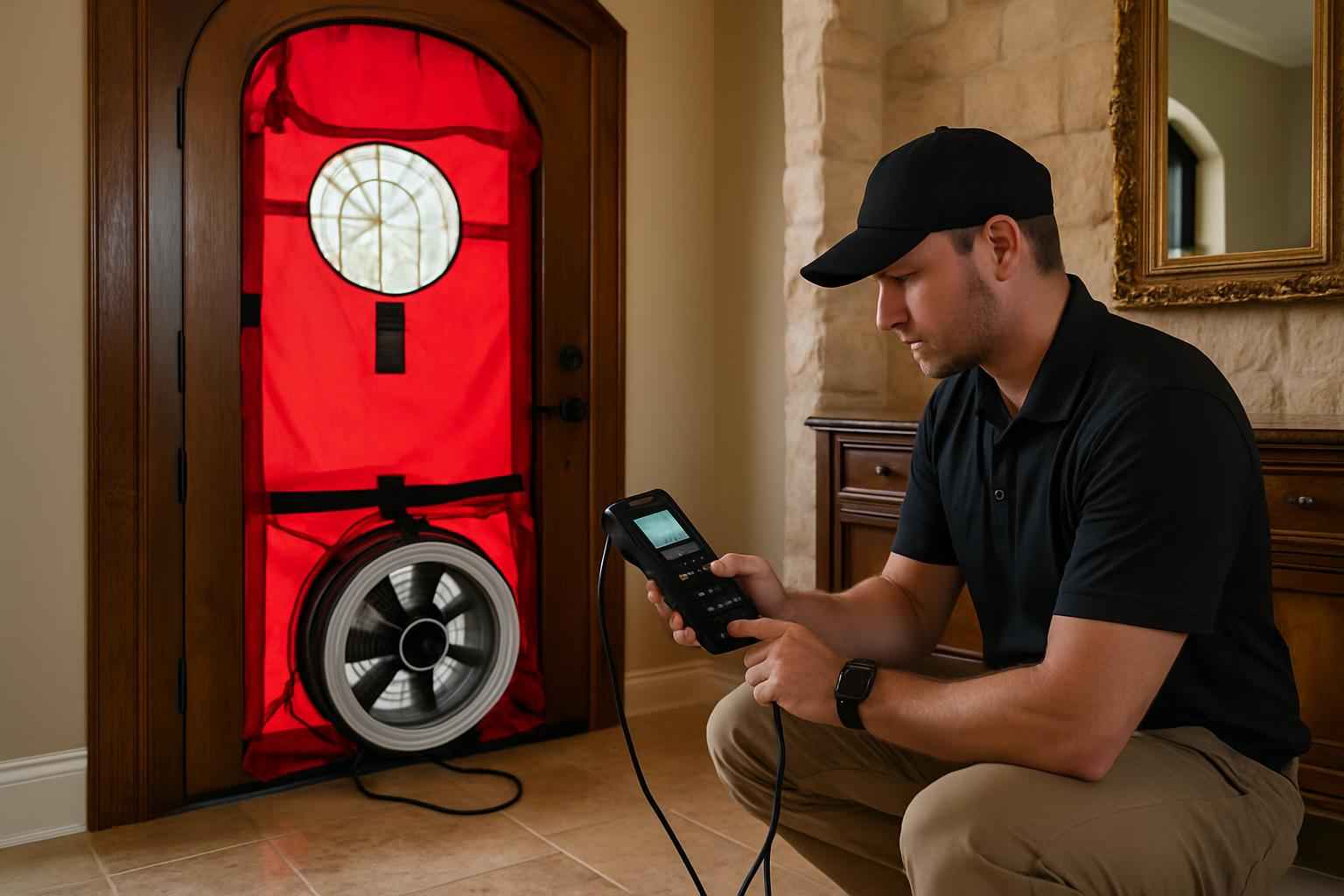 Air Leakage Report Service in Camp Verde TX