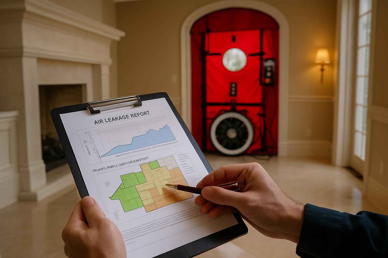 Air Leakage Report Service in Center Point TX