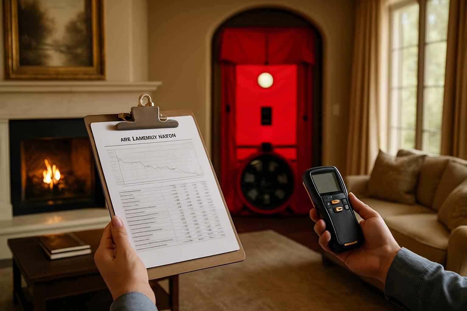 Air Leakage Report Service in Comfort TX