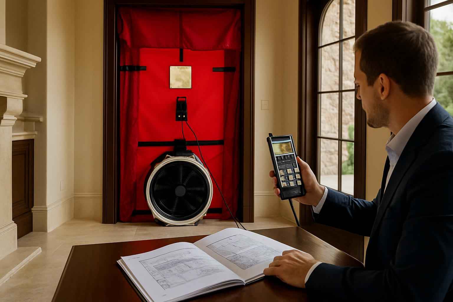 Air Leakage Report Service in Ingram TX