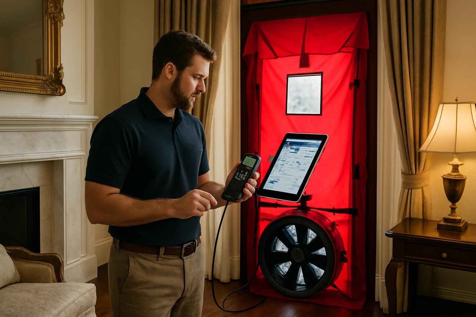 Air Leakage Report Service in Waring TX