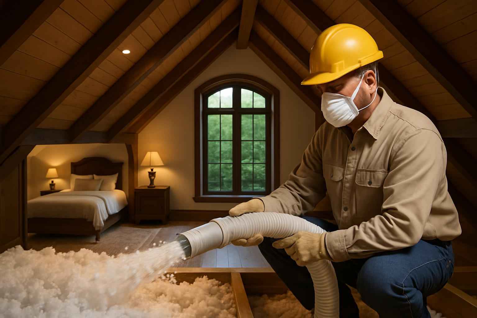 Attic Energy Upgrade Contractor in Comfort TX