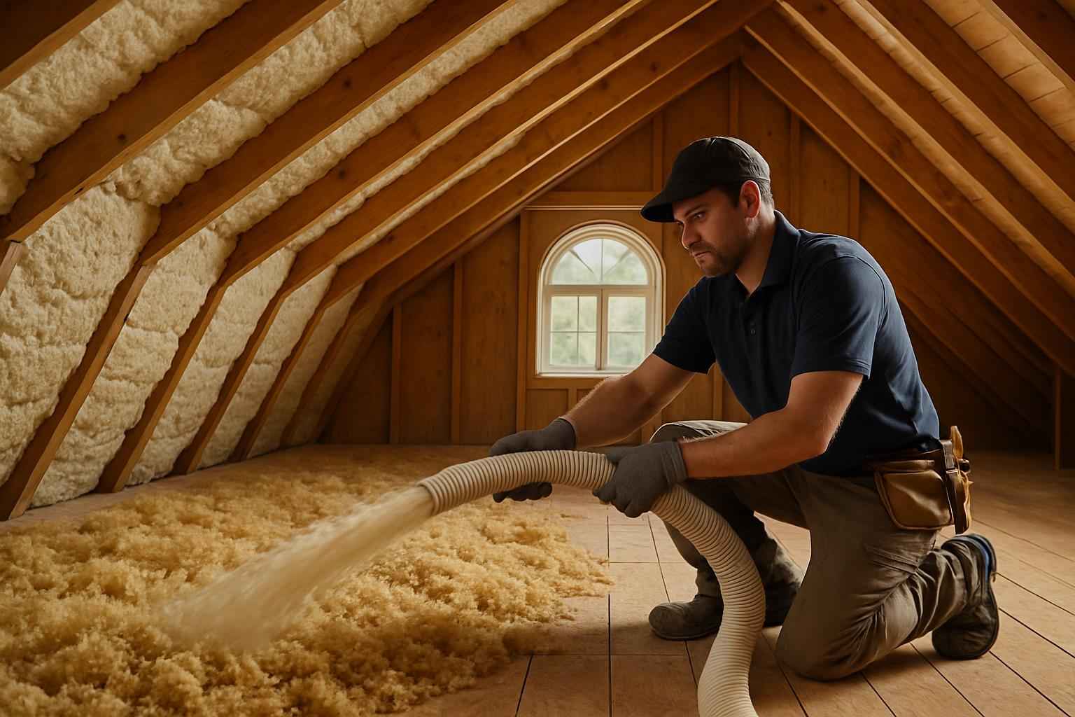 Attic Energy Upgrade Contractor in Doss TX