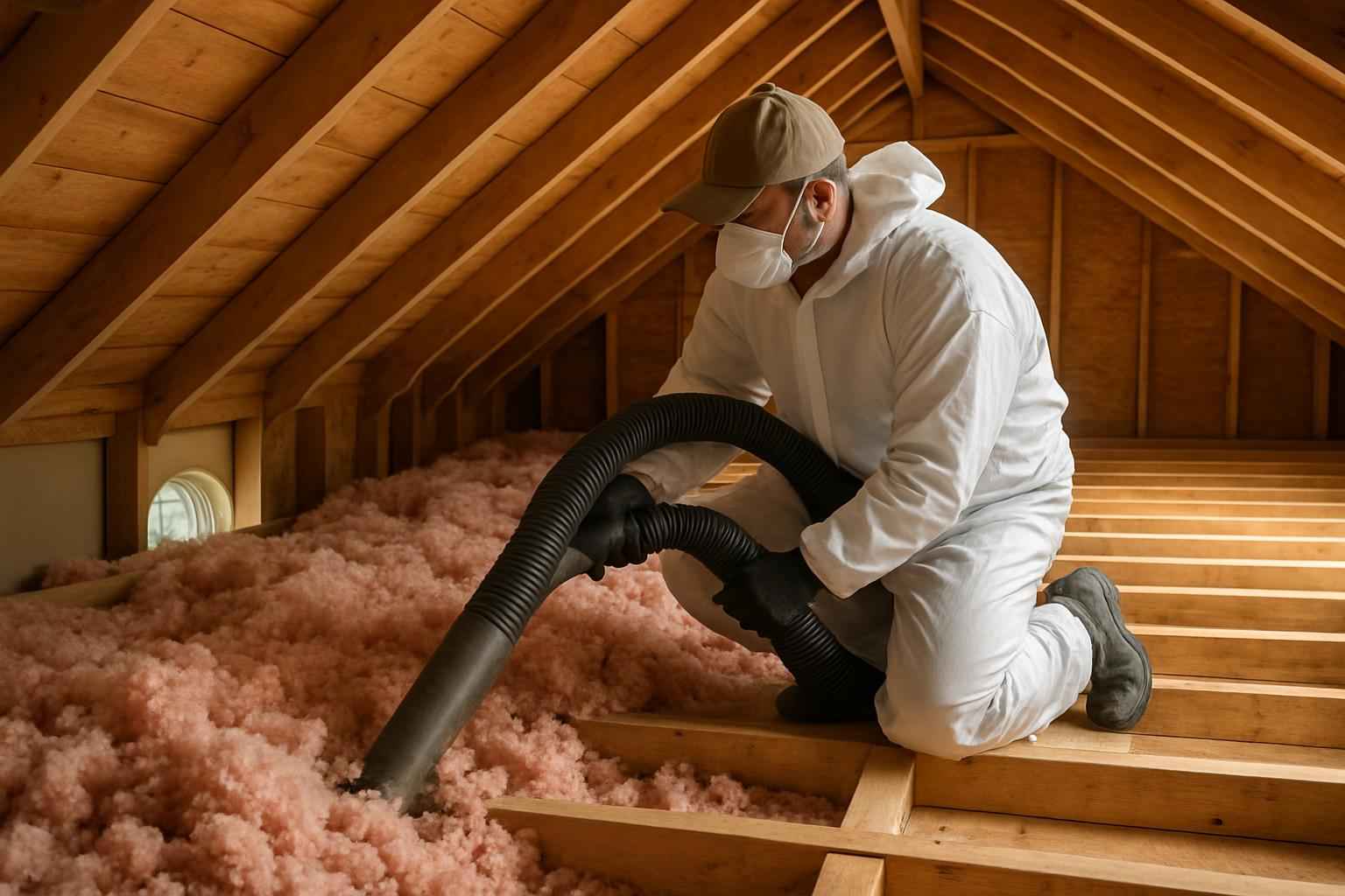 Attic Insulation Cleanout Service in Blanco TX