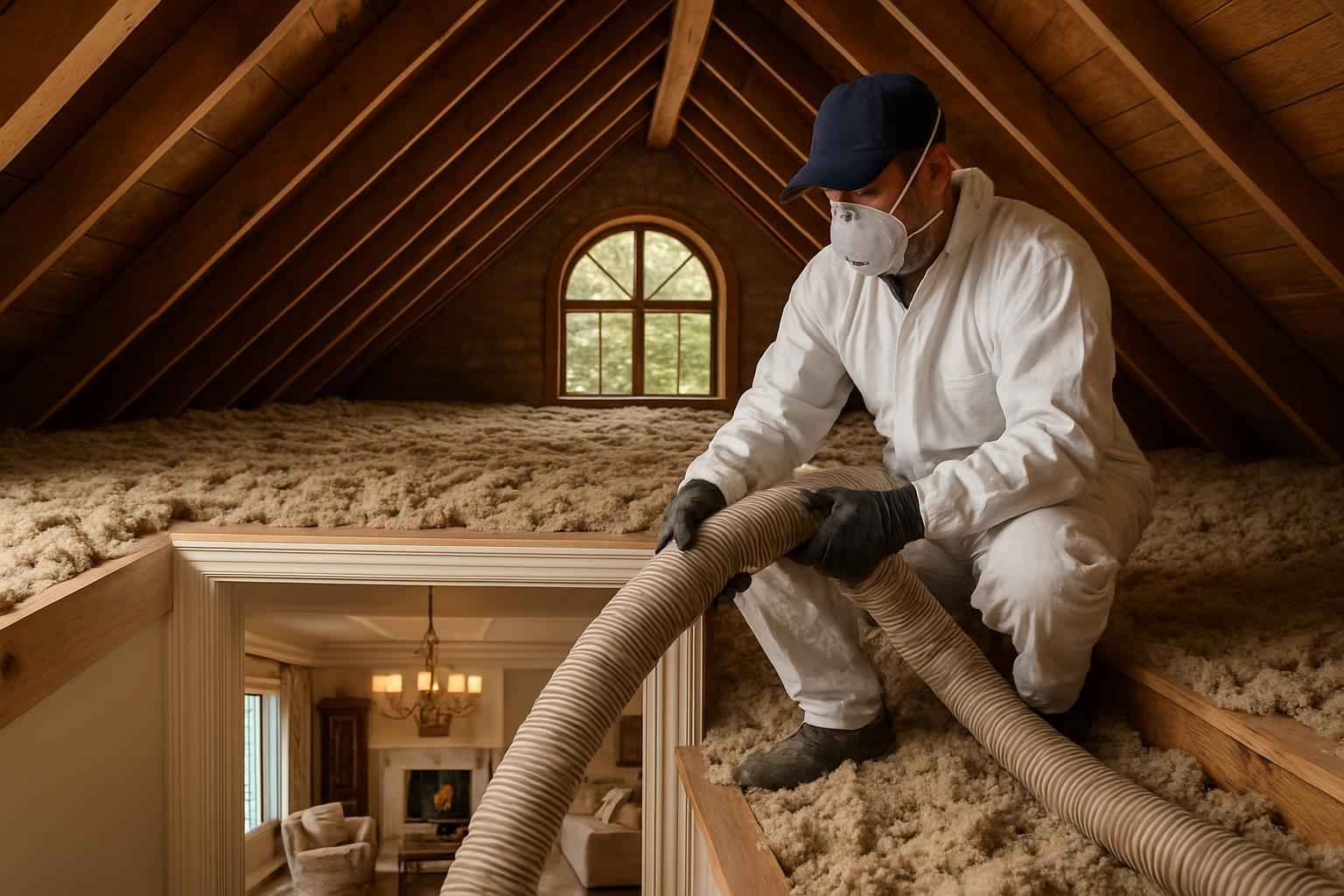 Attic Insulation Cleanout Service in Comfort TX