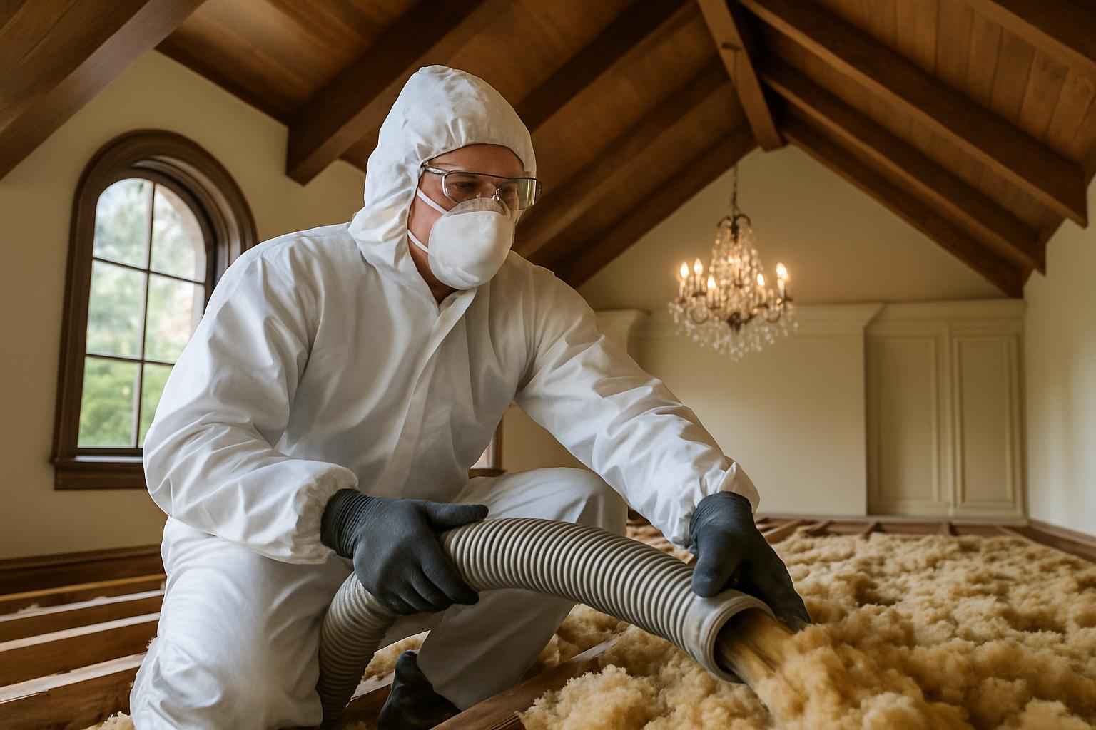 Attic Insulation Cleanout Service in Doss TX