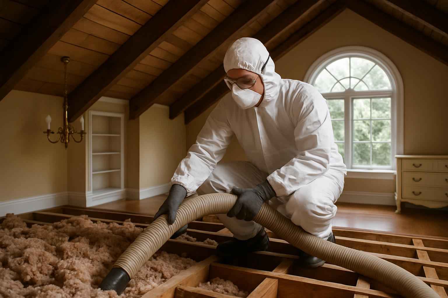 Attic Insulation Cleanout Service in Harper TX