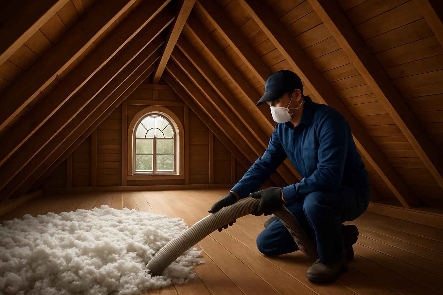 Attic Insulation Cleanout Service in Johnson City TX