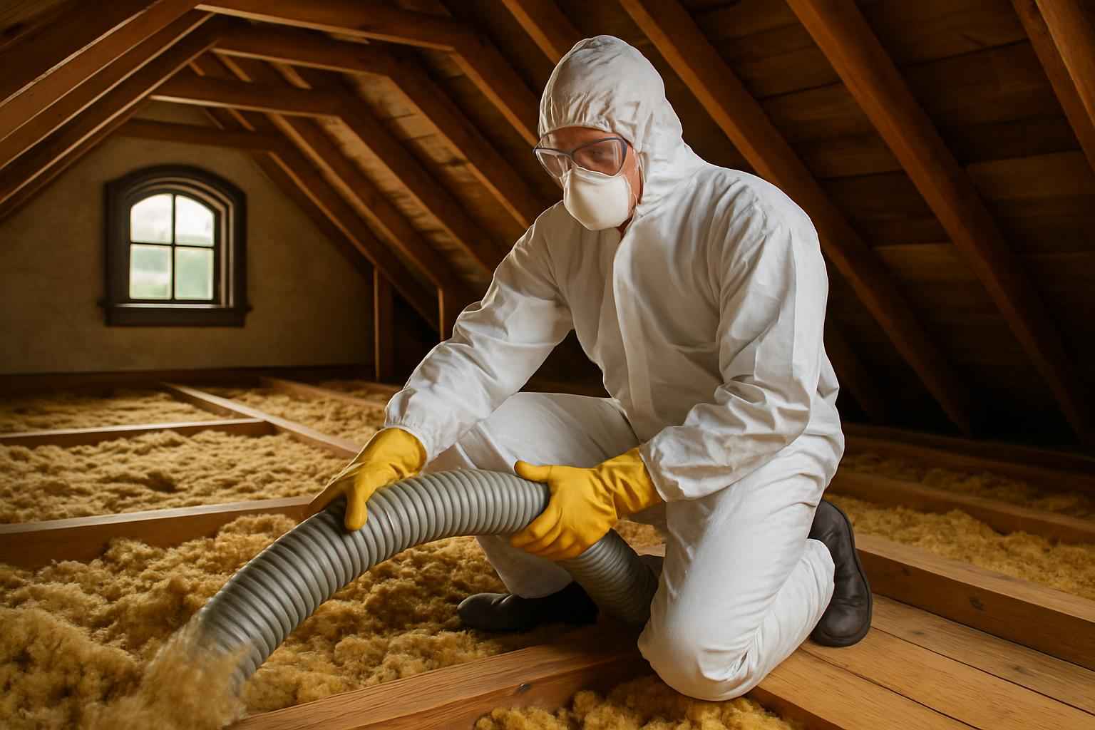 Attic Insulation Cleanout Service in Kerrville TX