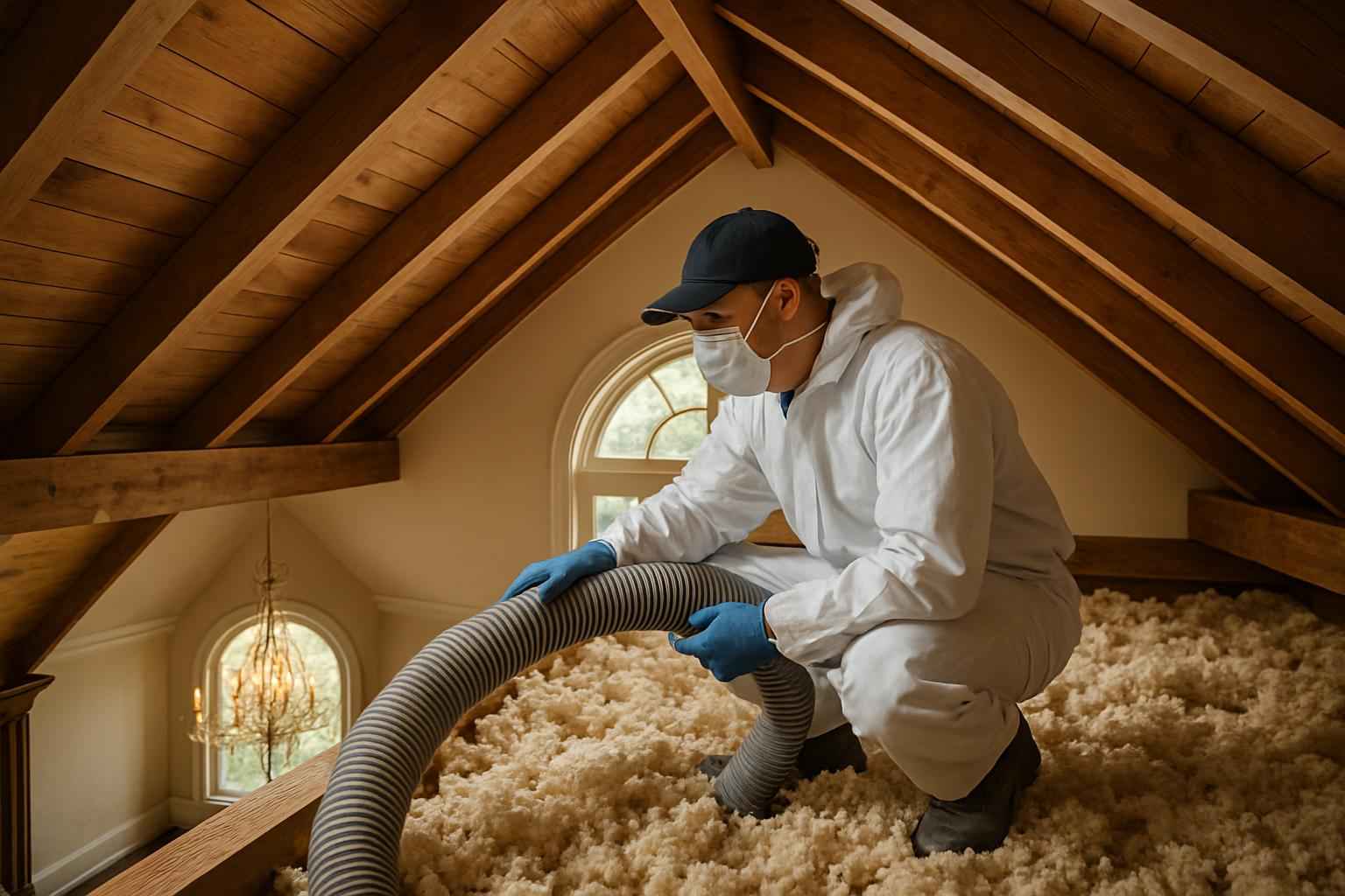 Attic Insulation Cleanout Service in Sisterdale TX