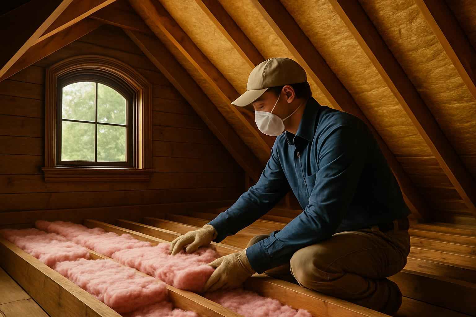 Attic Insulation Repair Service in Doss TX