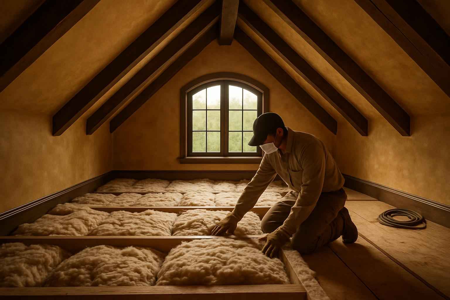 Attic Insulation Repair Service in Waring TX