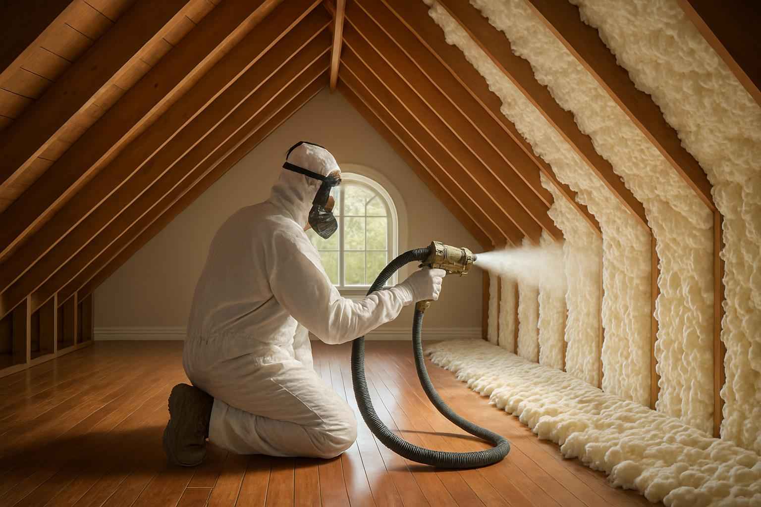 Attic Retrofit Insulation Service in Center Point TX