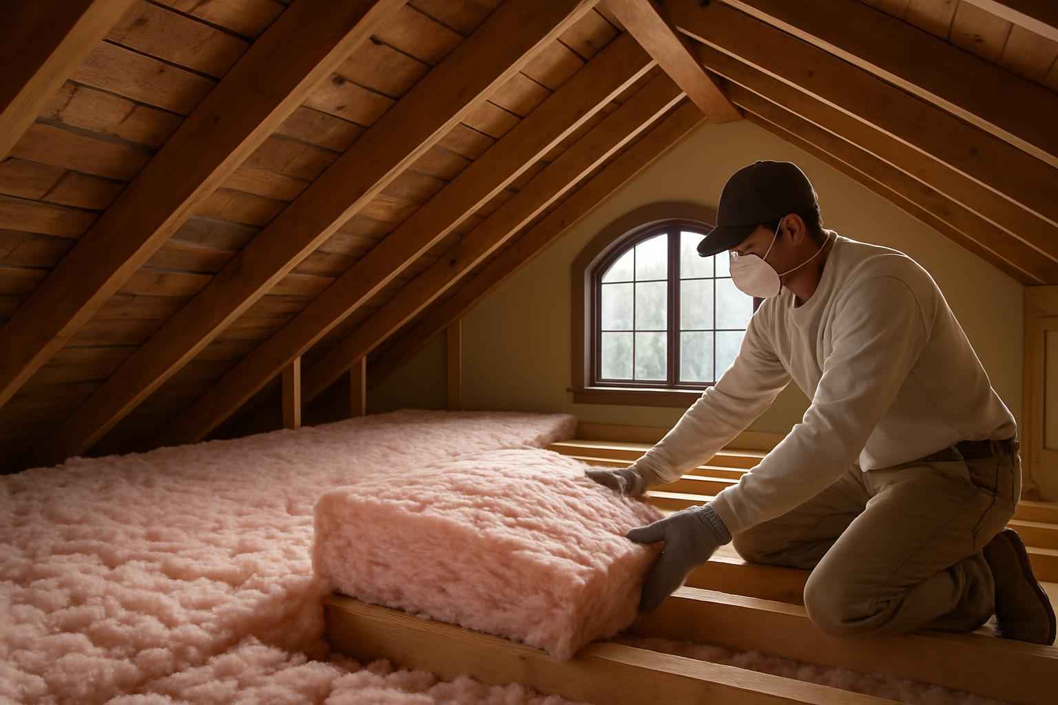 Attic Retrofit Insulation Service in Sisterdale TX