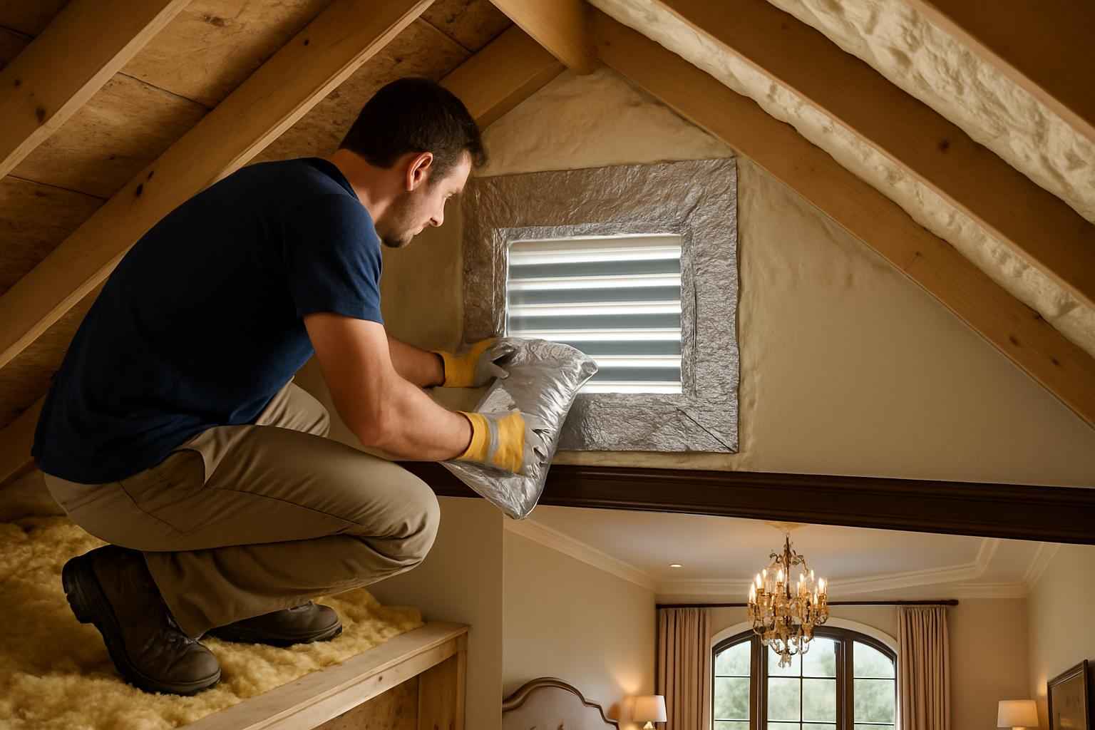 Attic Vent Sealing Service in Blanco TX