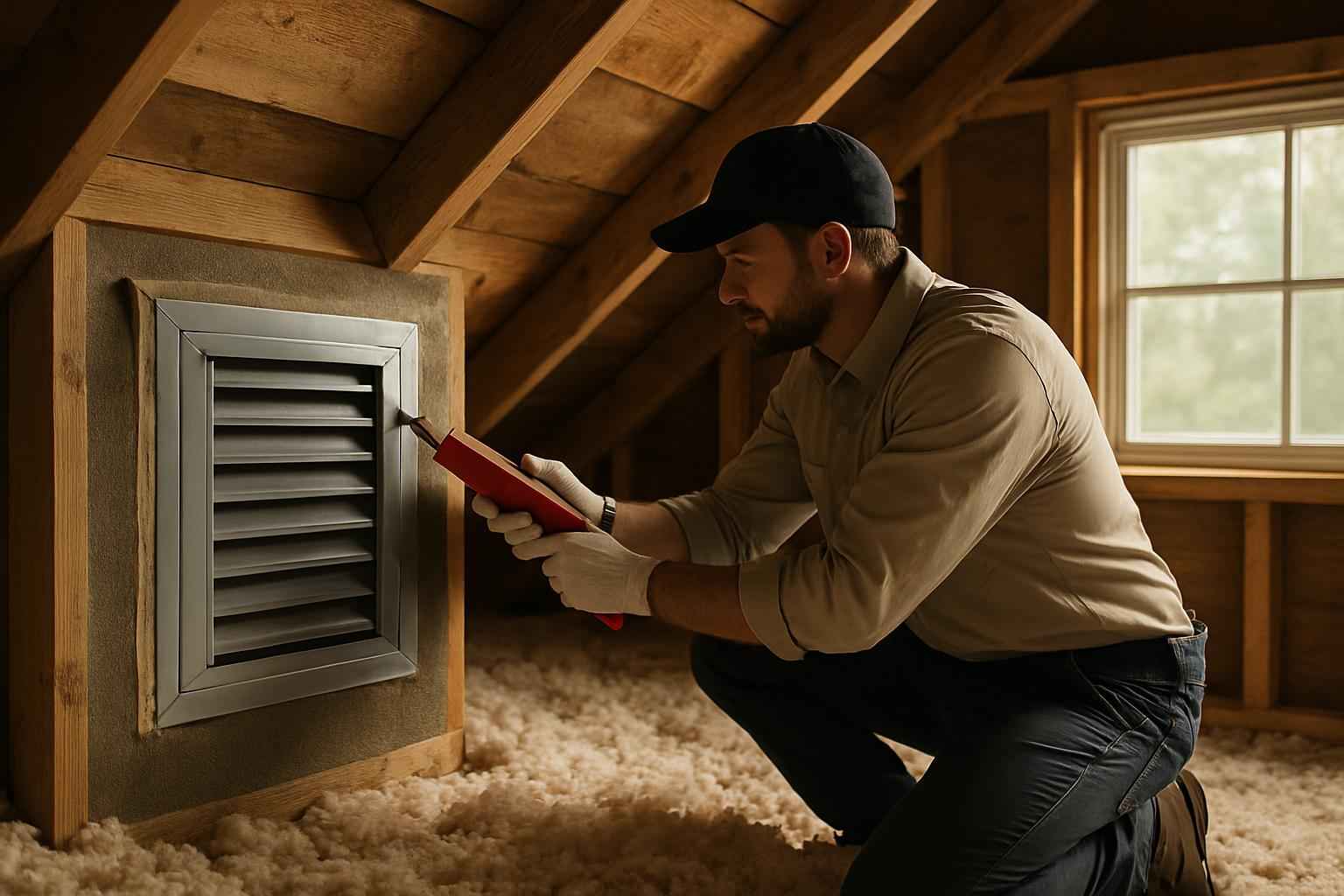 Attic Vent Sealing Service in Center Point TX