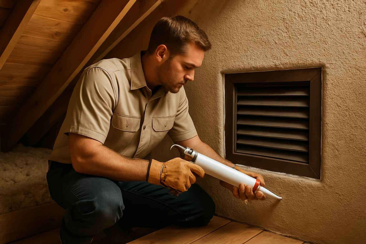 Attic Vent Sealing Service in Doss TX