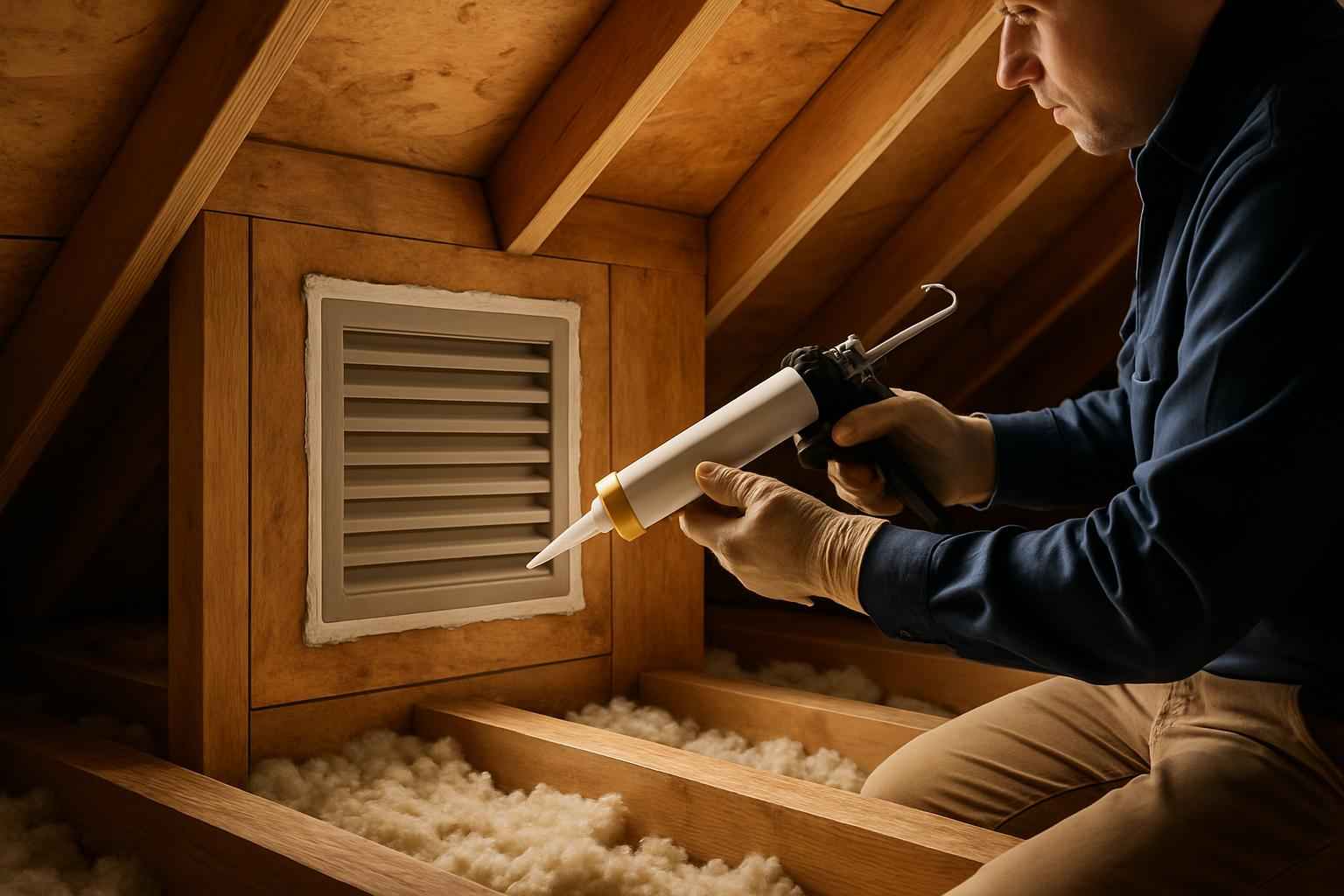Attic Vent Sealing Service in Johnson City TX