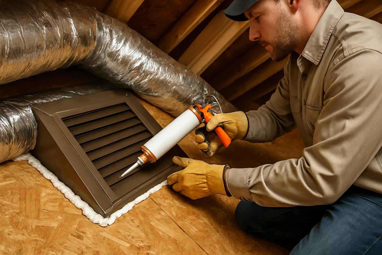 Attic Vent Sealing Service in Kendalia TX