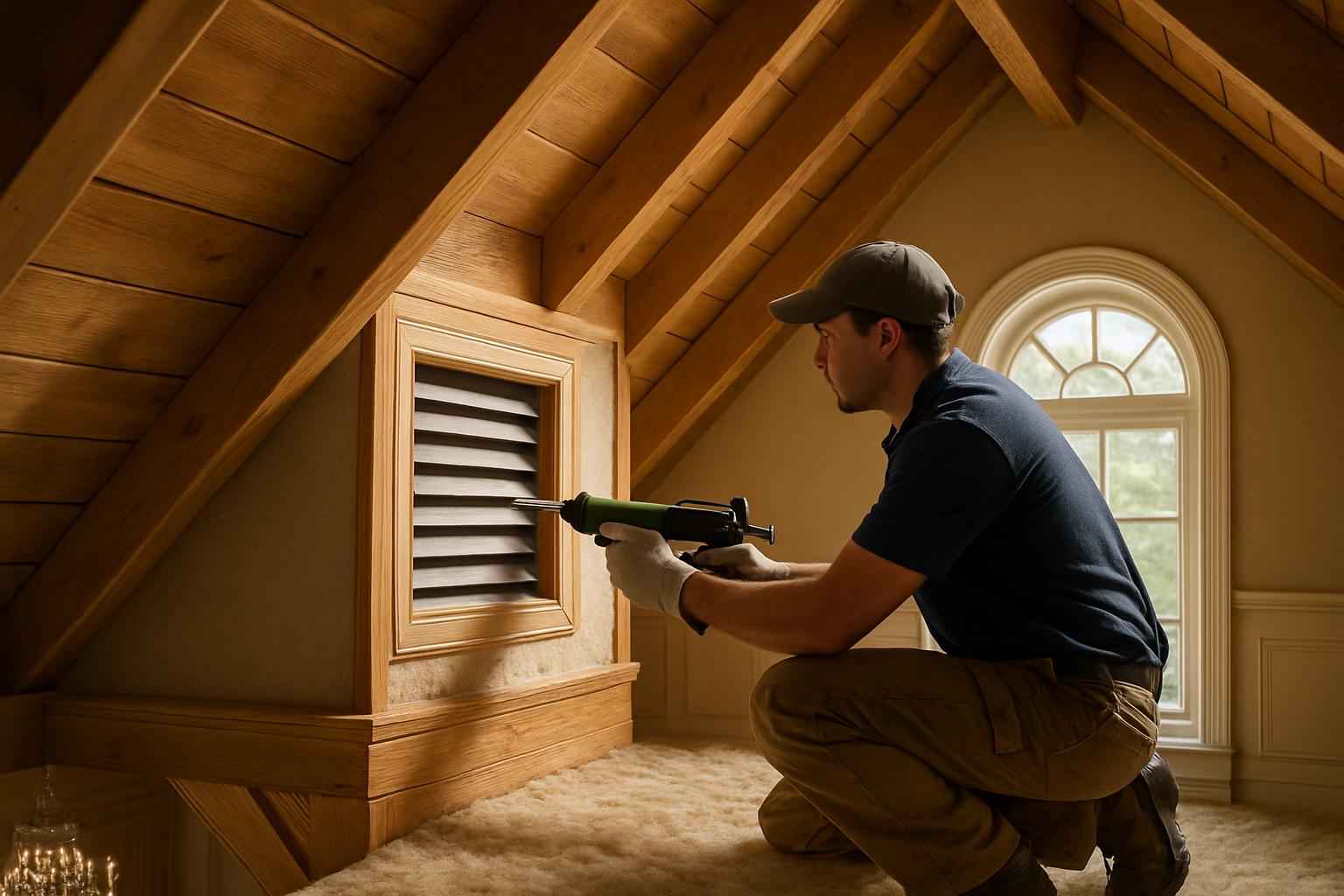 Attic Vent Sealing Service in Kerrville TX