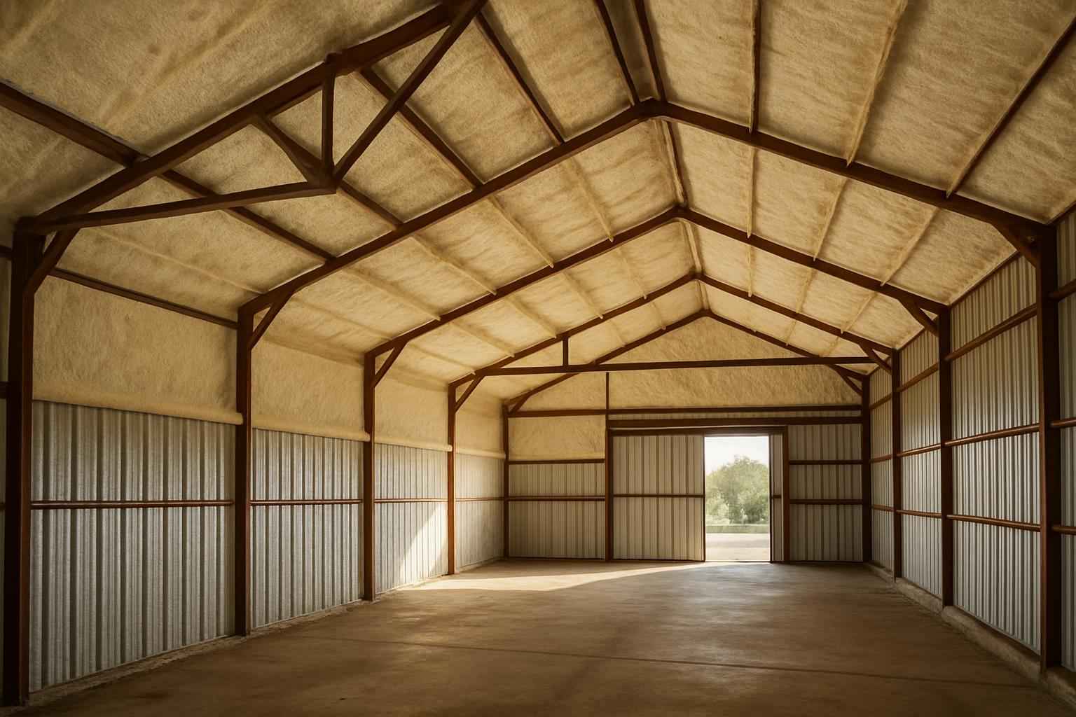 Barn Condensation Control Foam in Waring TX