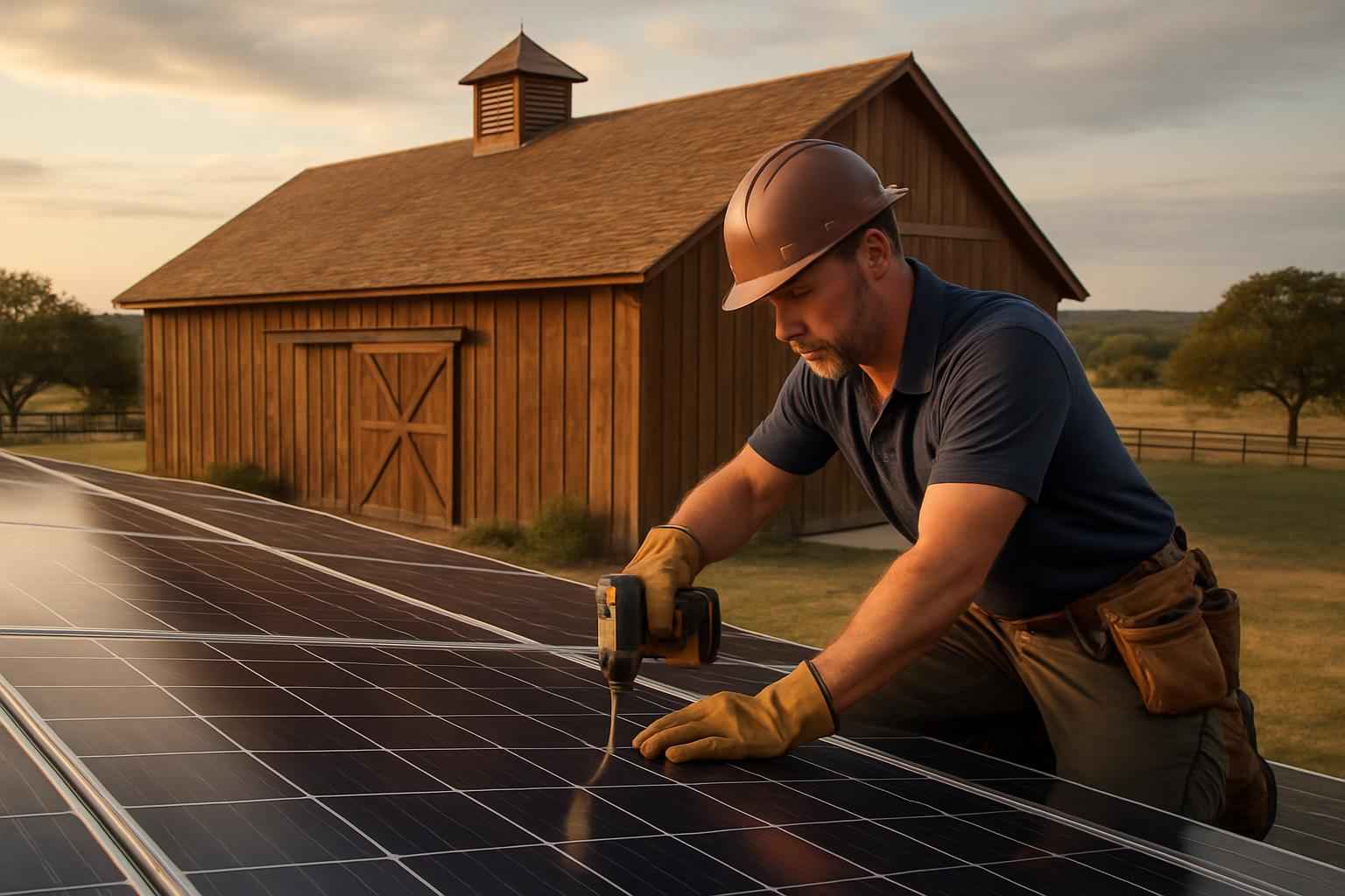 Barn Energy Upgrade Contractor in Harper TX