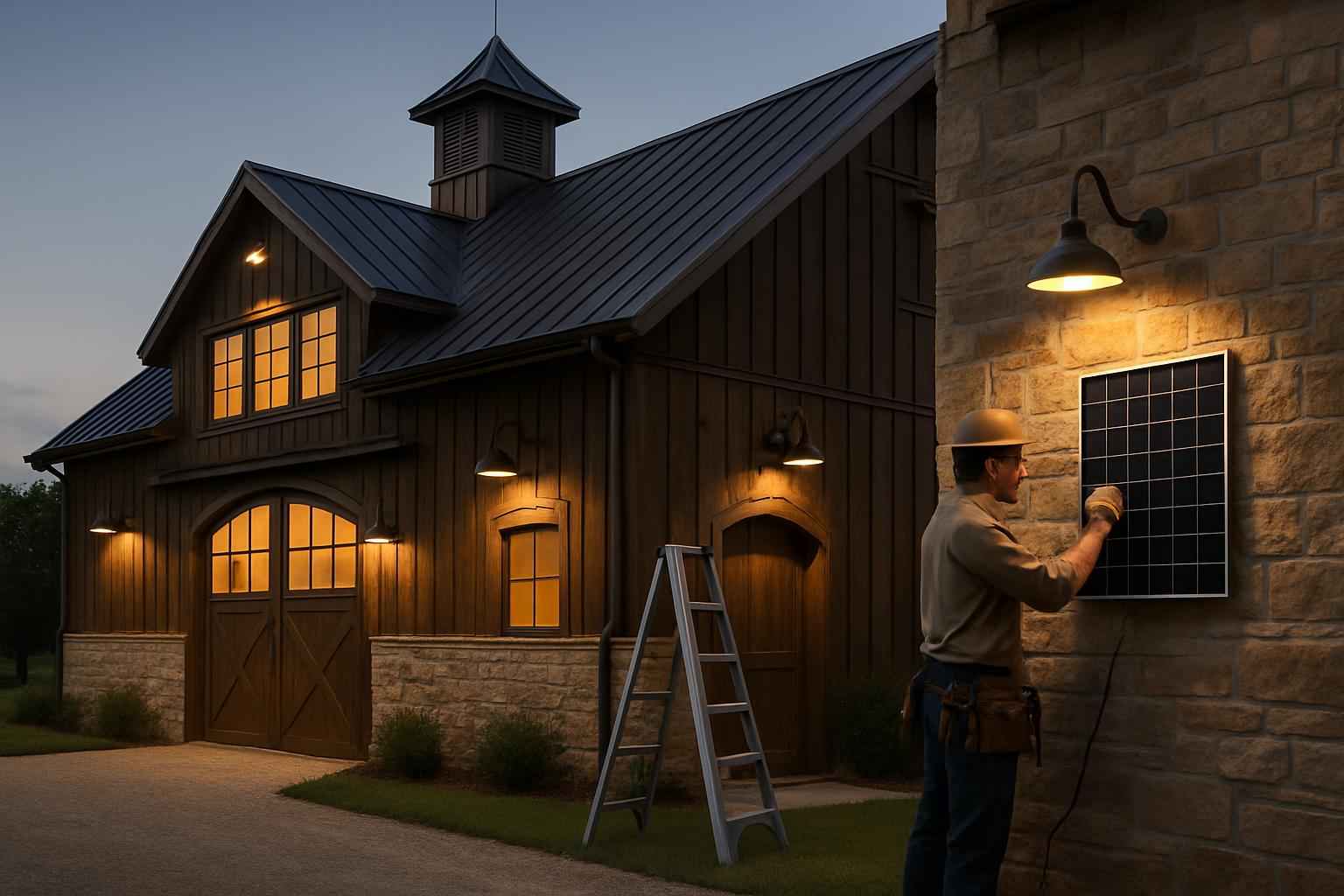 Barn Energy Upgrade Contractor in Waring TX