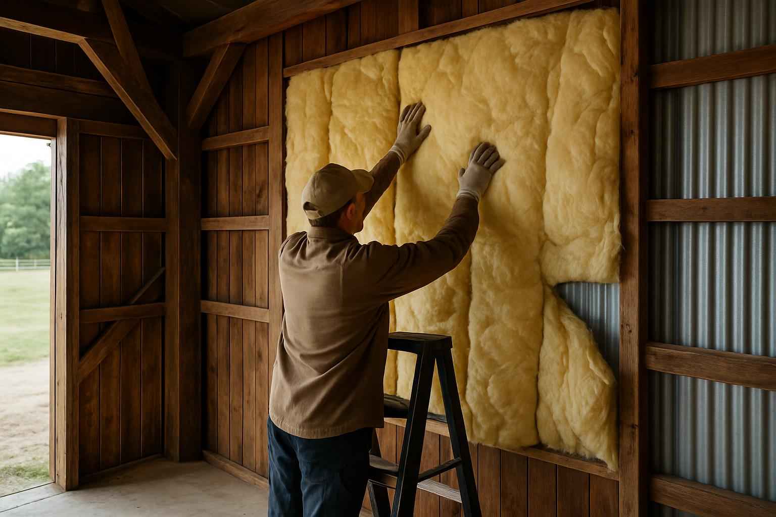 Barn Insulation Repair Service in Center Point TX