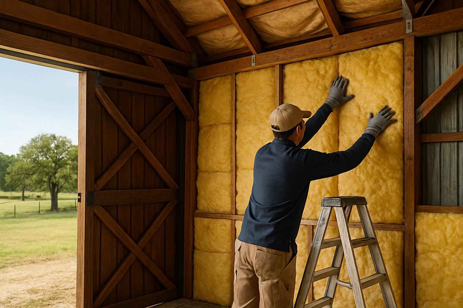 Barn Insulation Repair Service in Comfort TX