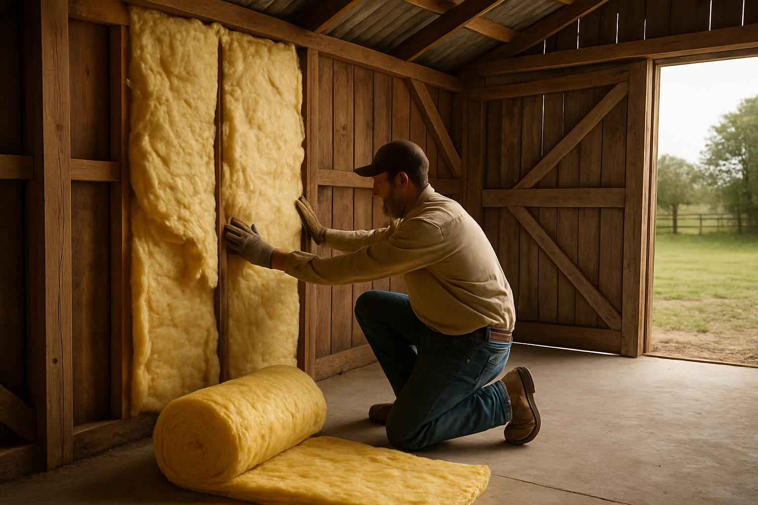 Barn Insulation Repair Service in Harper TX