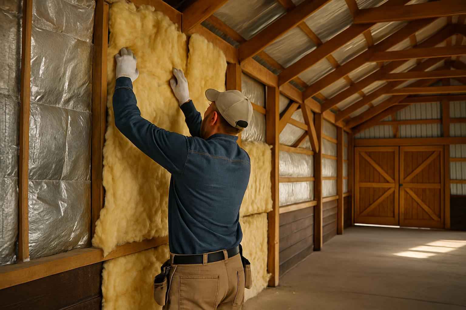 Barn Insulation Repair Service in Kerrville TX