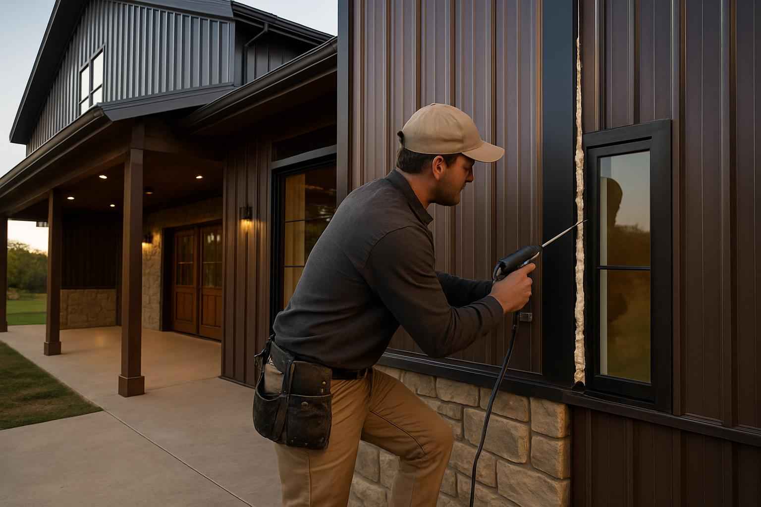 Barndominium Air Seal Service in Camp Verde TX