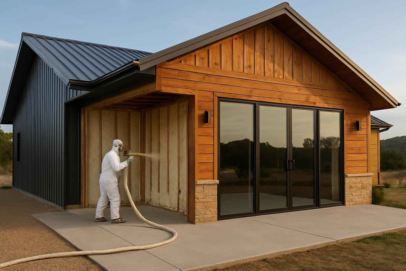 Barndominium Air Seal Service in Kendalia TX