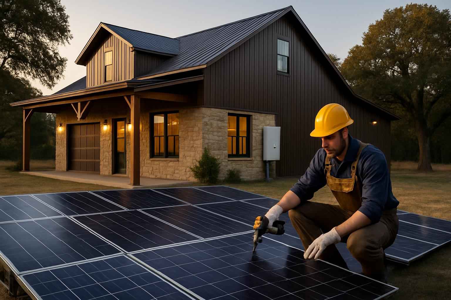 Barndominium Energy Upgrade Company in Sisterdale TX