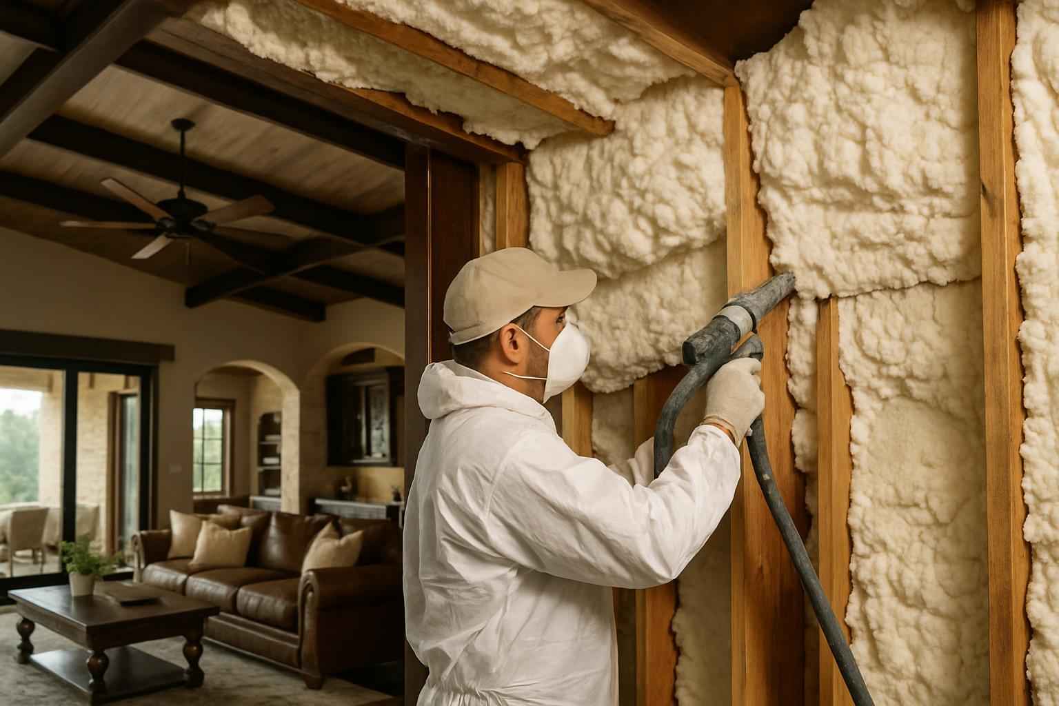 Barndominium Insulation Repair in Blanco TX