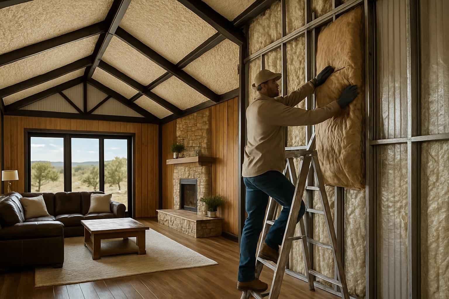Barndominium Insulation Repair in Camp Verde TX