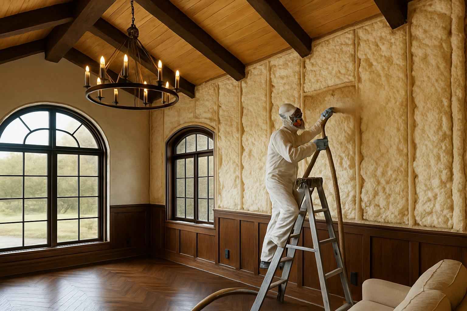 Barndominium Insulation Repair in Kerrville TX