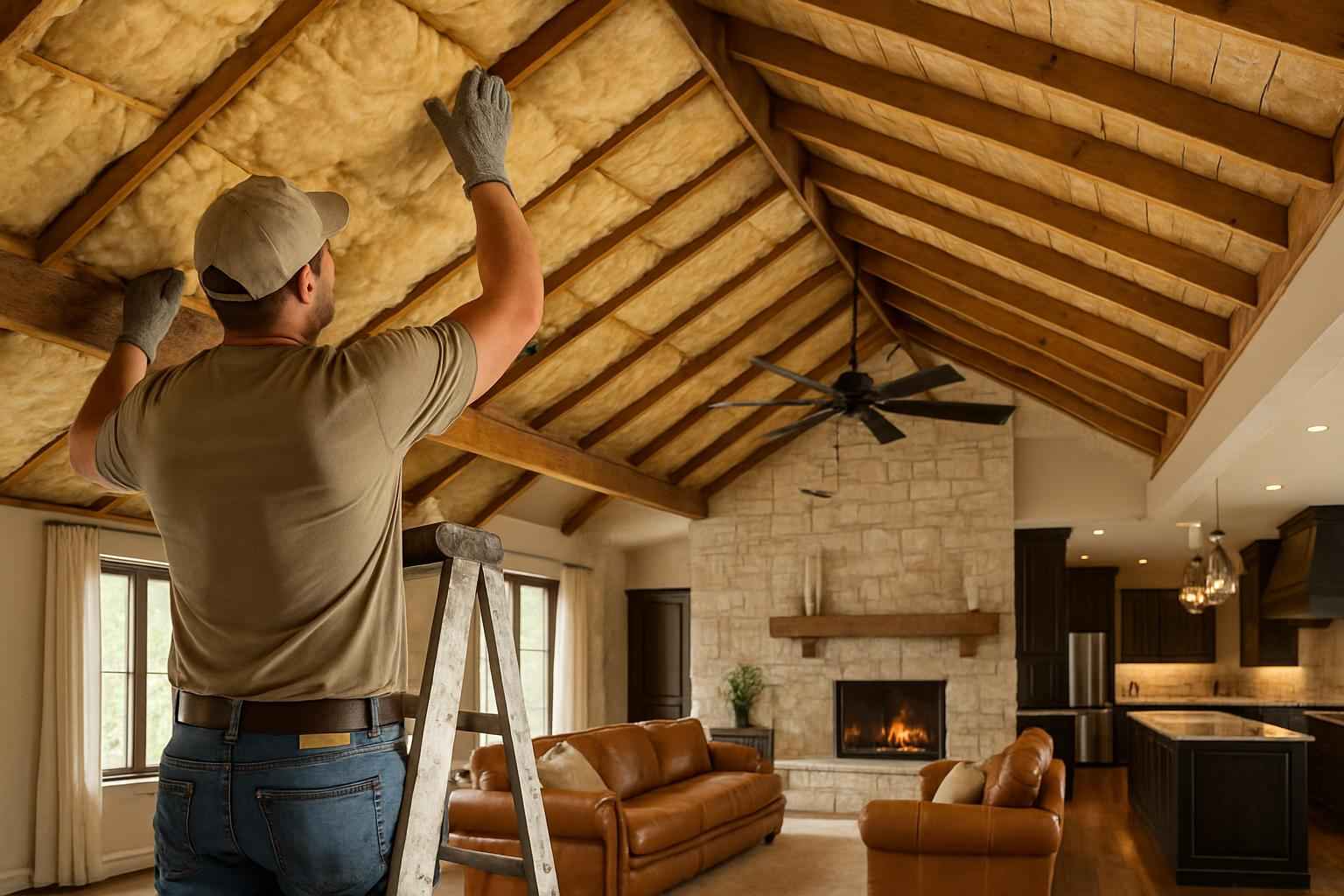 Barndominium Insulation Repair in Sisterdale TX