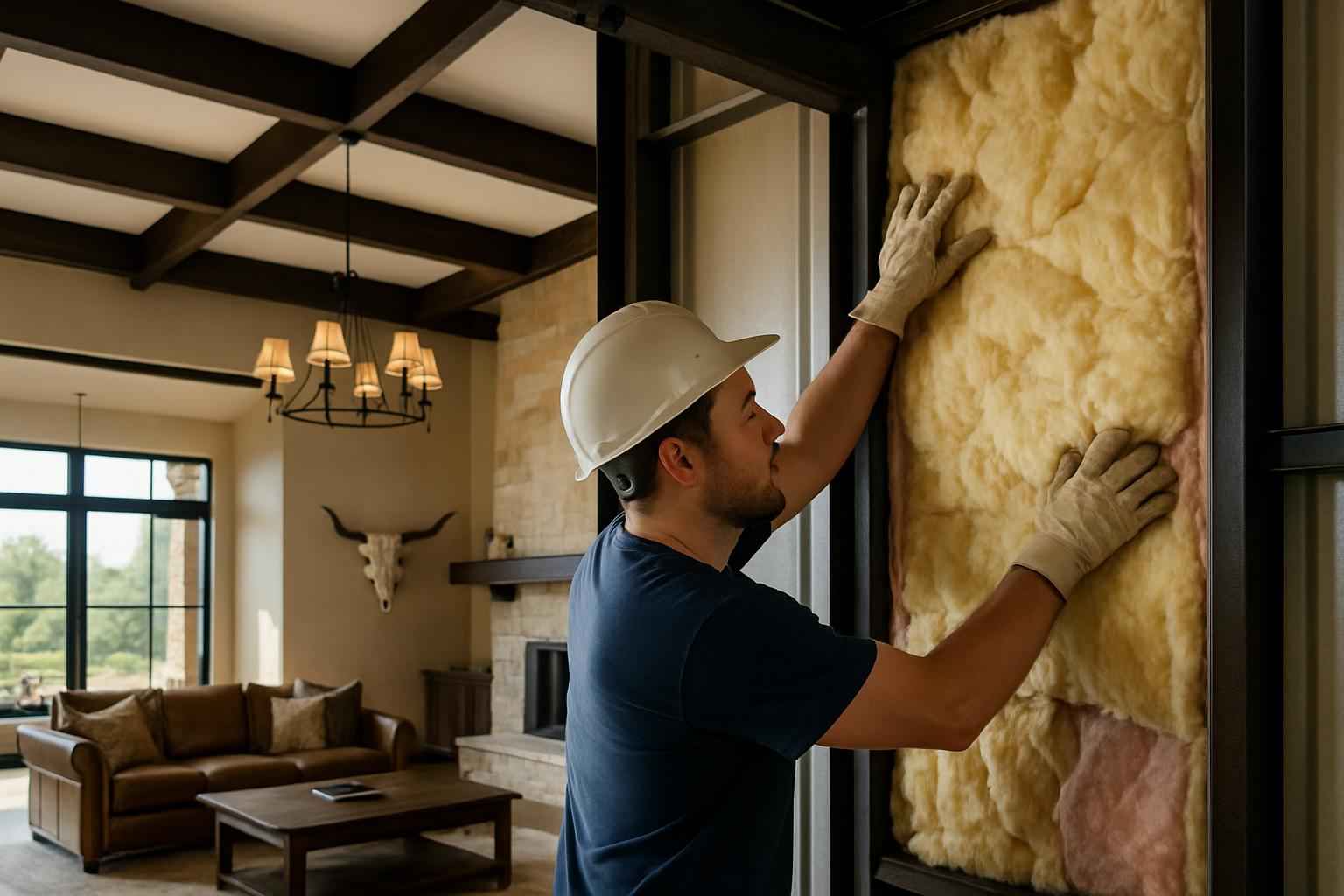 Barndominium Insulation Repair in Waring TX