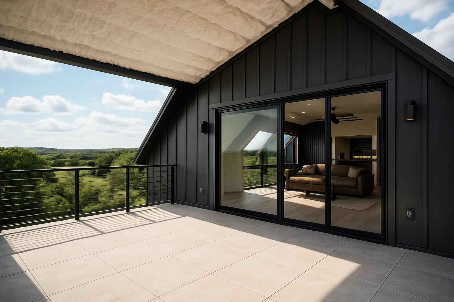 Barndominium Roof Deck Foam in Blanco TX