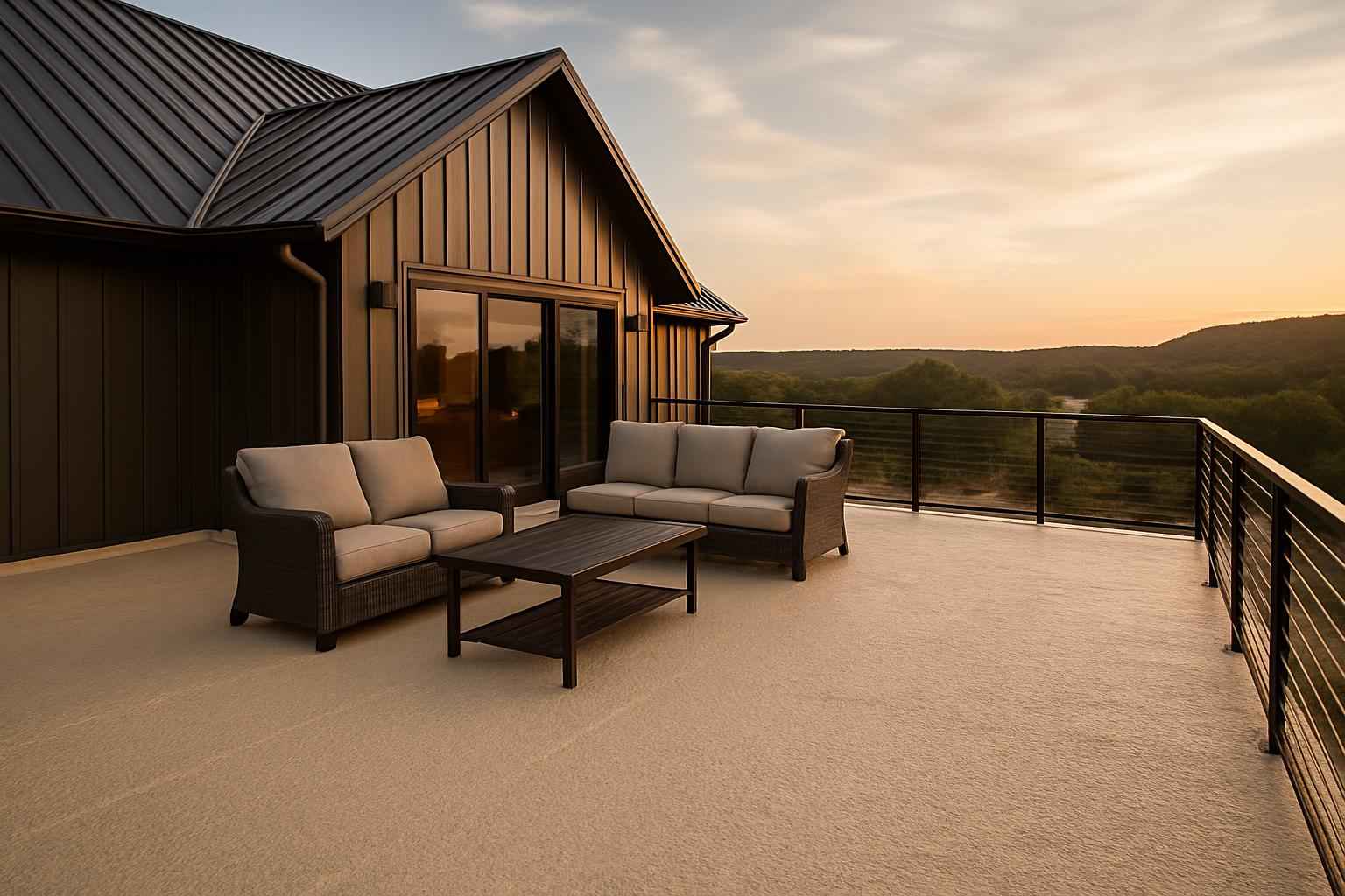 Barndominium Roof Deck Foam in Camp Verde TX