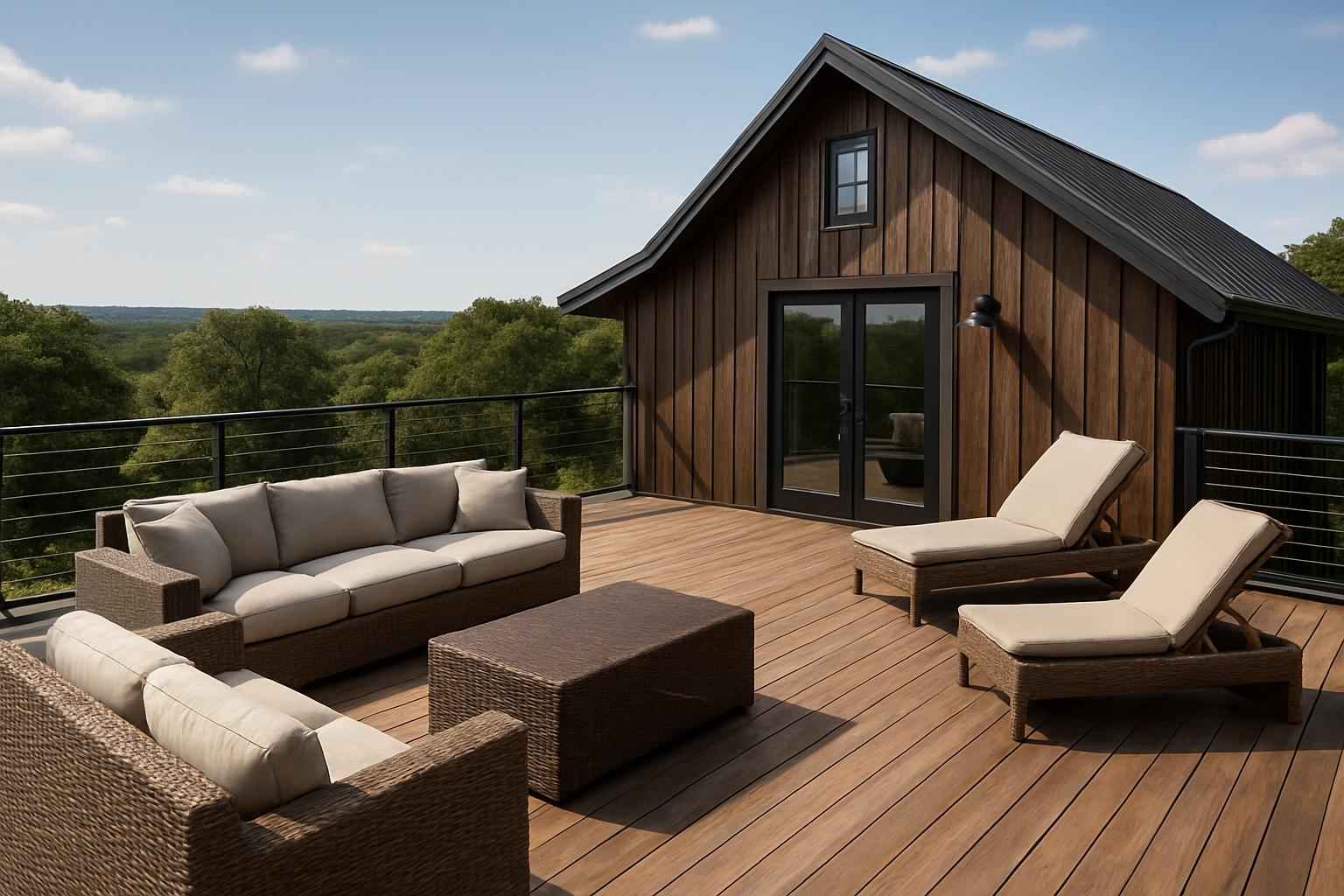 Barndominium Roof Deck Foam in Comfort TX