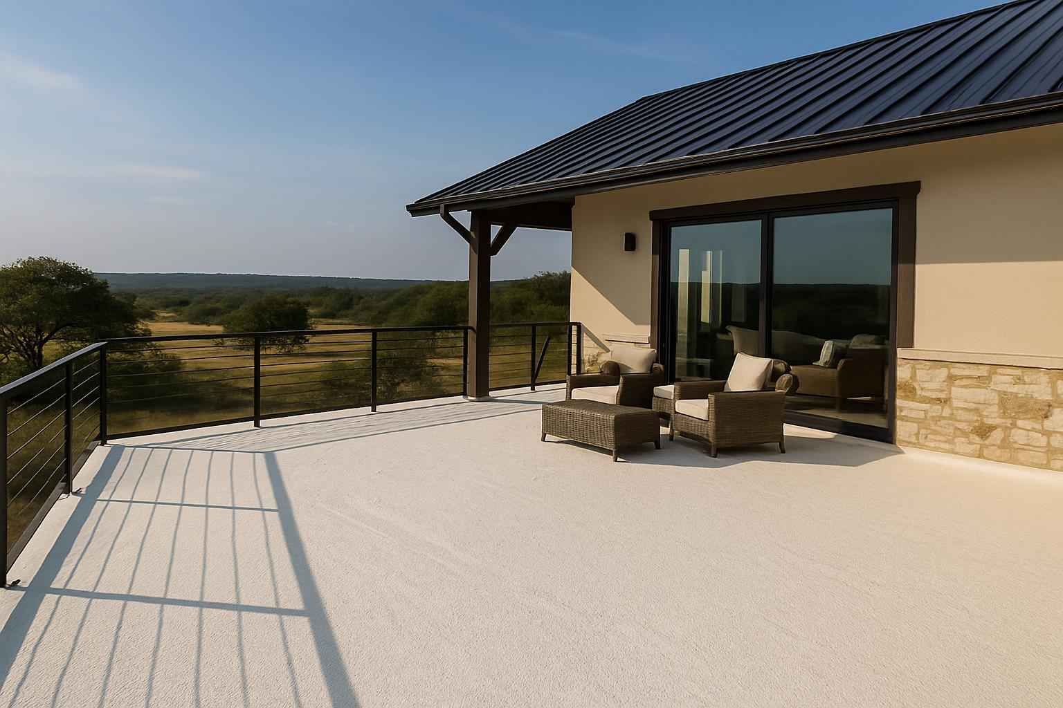Barndominium Roof Deck Foam in Kerrville TX