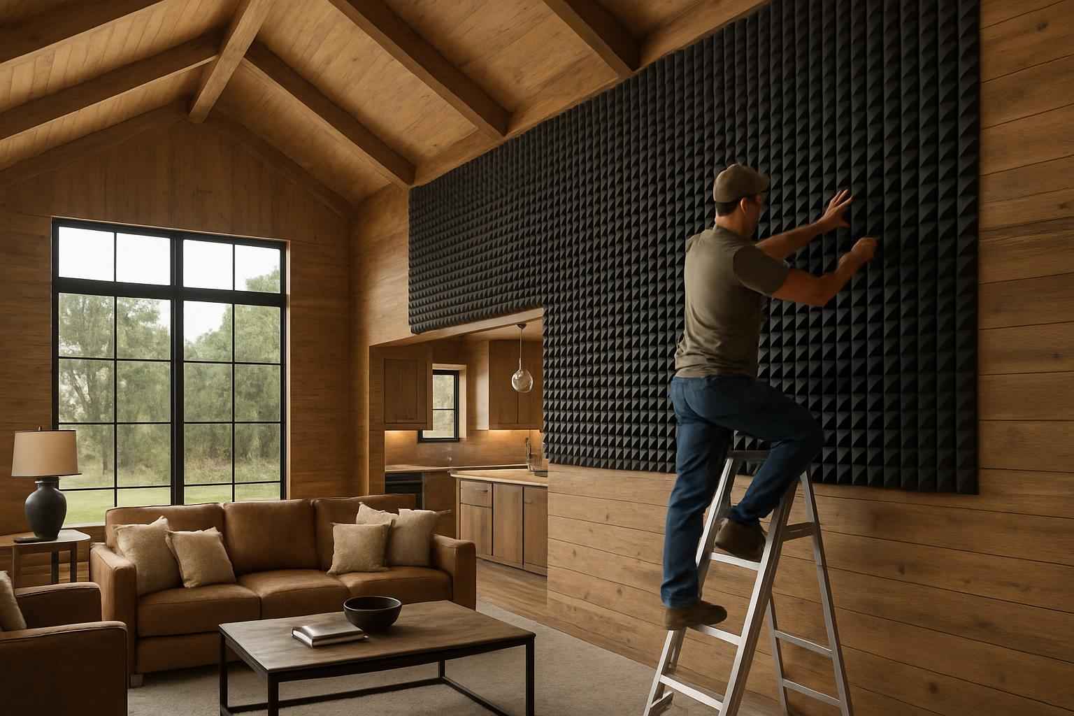 Barndominium Sound Control Foam in Blanco TX