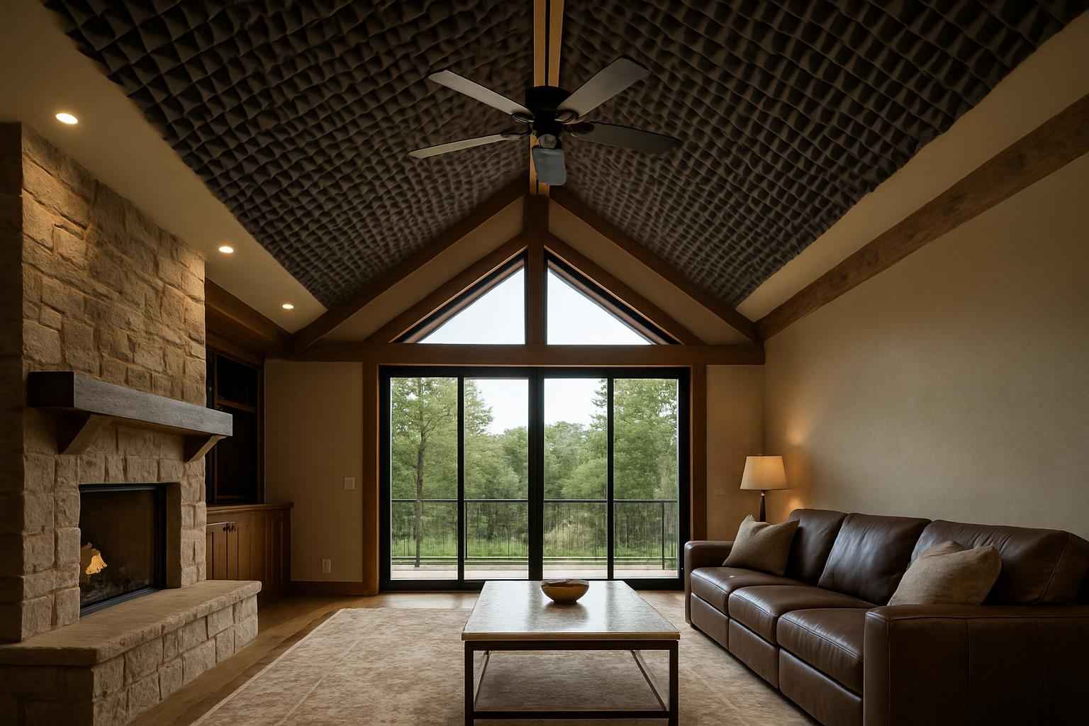 Barndominium Sound Control Foam in Center Point TX