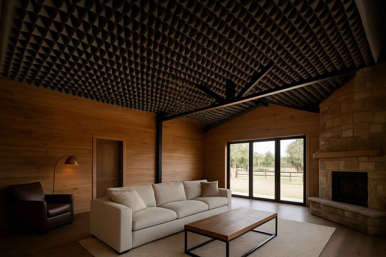 Barndominium Sound Control Foam in Comfort TX