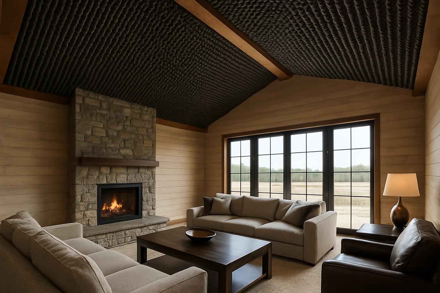 Barndominium Sound Control Foam in Johnson City TX