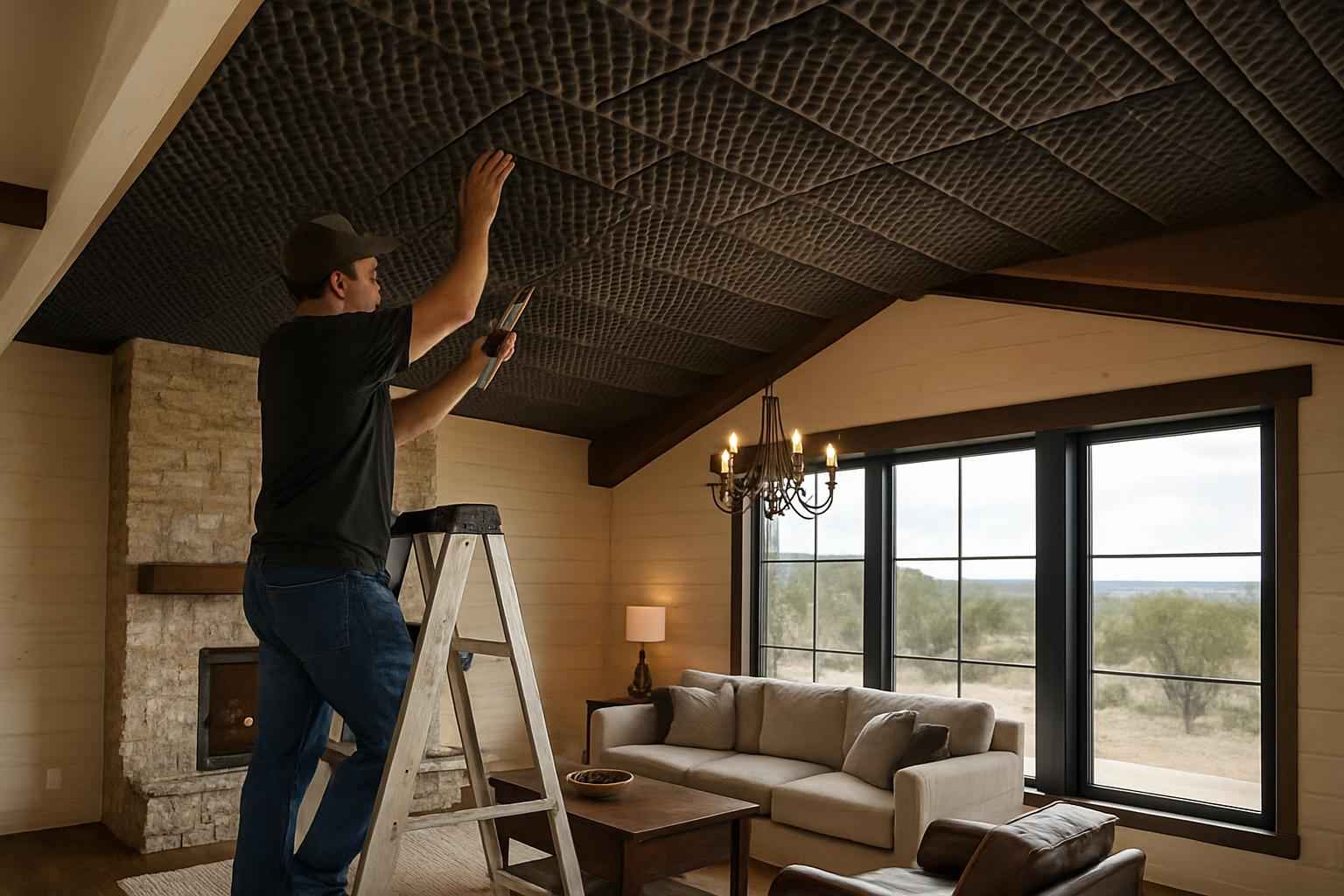 Barndominium Sound Control Foam in Kerrville TX