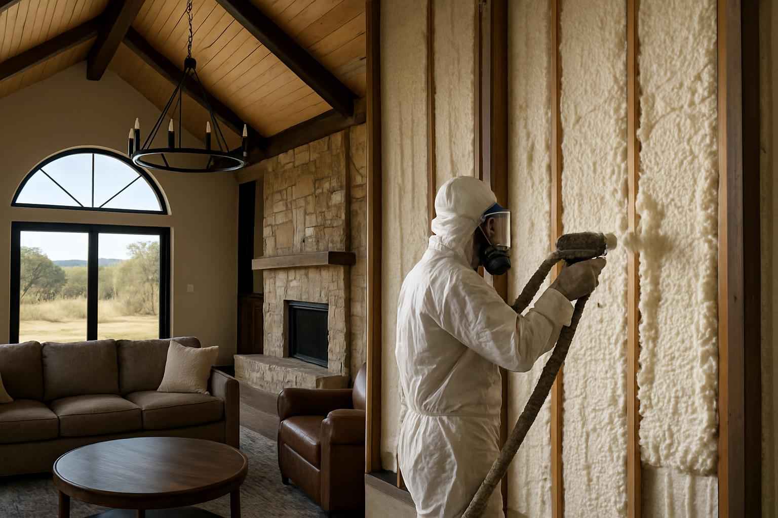 Barndominium Wall Insulation Service in Comfort TX