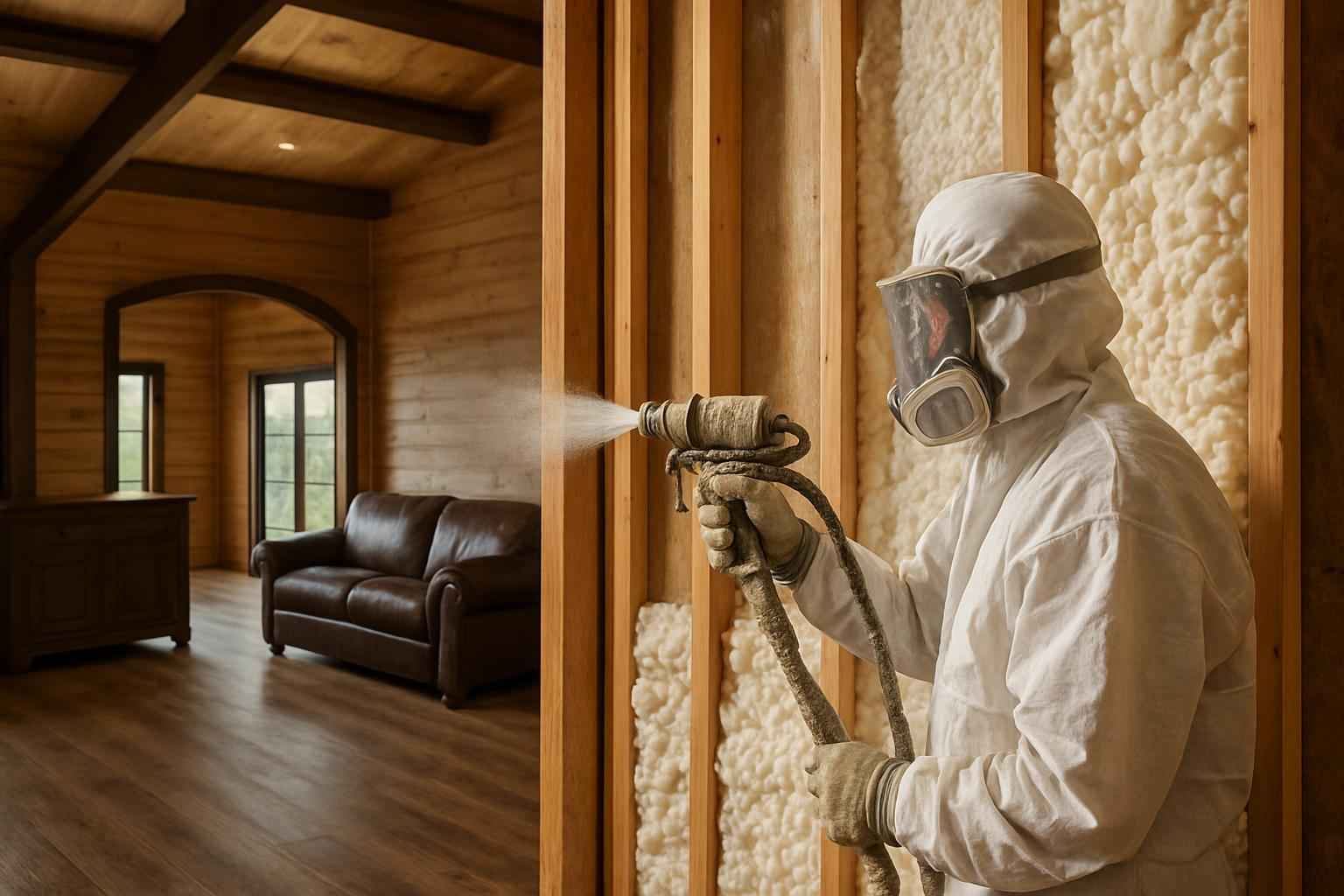 Barndominium Wall Insulation Service in Ingram TX